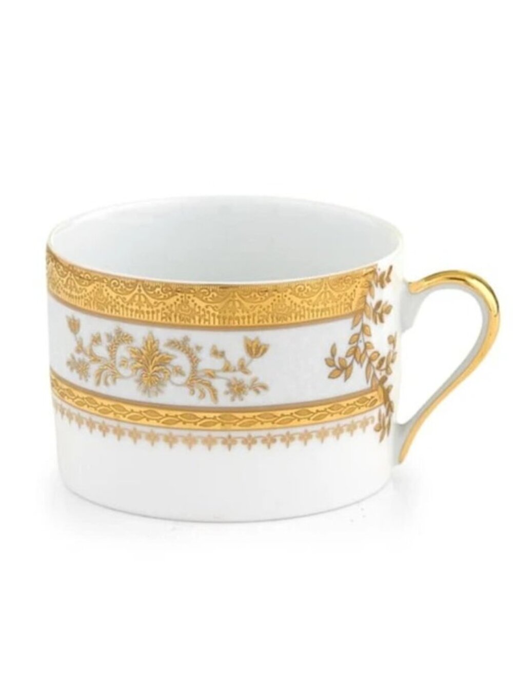 NWT Philippe Deshoulieres Tea Cup Orsay White Size 6¾oz